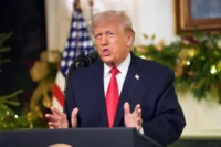 Trump dice que Estados Unidos no está en guerra con Venezuela